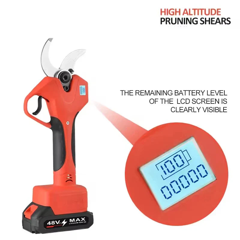 KTX-803539 Electric Lithium Battery Pruning Scissors for Garden Maintenance