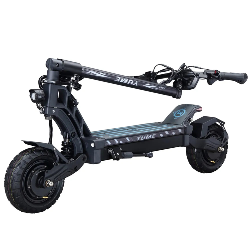 KTX-803539 YUME Hawk 10 Inch Off Road Electric Scooter with Adjustable Suspension and Bluetooth Control