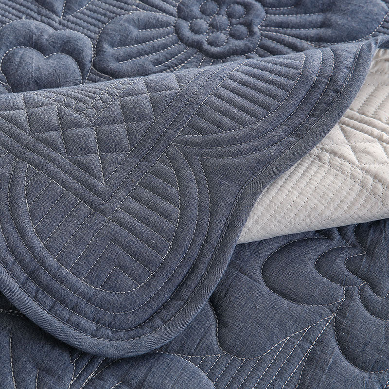 KTX-805331 Comfortable Pure Cotton Minimalist Sofa Cushion - Modern Design in Dark Army Green, Navy Blue, Khaki, Gray, and Black