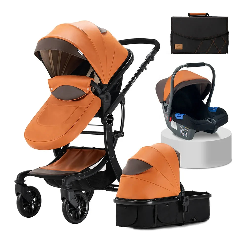 KTX-808979 3 in 1 Multifunctional Baby Stroller Designed for Comfort and Convenience
