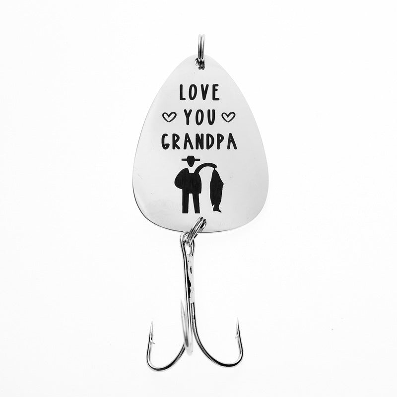 KTX-810771 Fishing Tackle Fish Hook Souvenir with Pearl and Alloy Wings Accessories