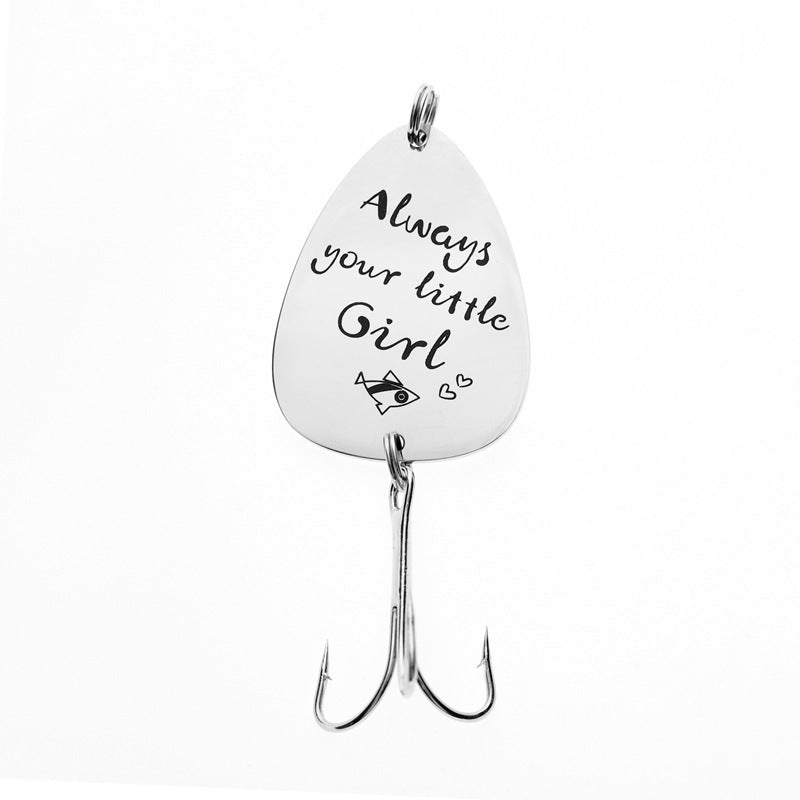 KTX-810771 Fishing Tackle Fish Hook Souvenir with Pearl and Alloy Wings Accessories