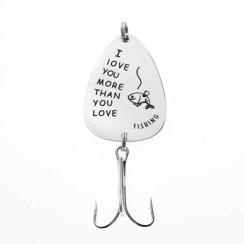 KTX-810771 Fishing Tackle Fish Hook Souvenir with Pearl and Alloy Wings Accessories