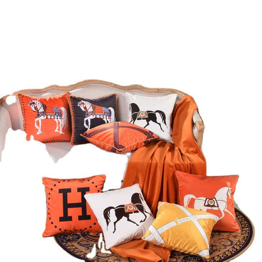 KTX-810771 Plush French Sofa Cushion with PP Cotton Filling