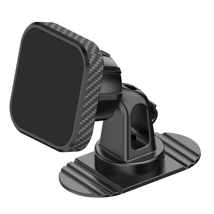 KTX-811155 Magnetic Square Phone Holder with Adhesive Base and Line Hook for Car Mounting