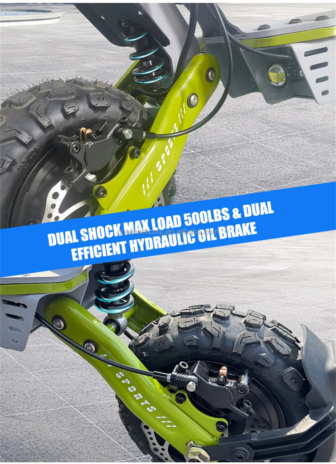 KTX-813267 6000W Dual Motor Electric Scooter with Seat, 60V Lithium Battery, 37-55 Mile Range, Foldable Design, 11-Inch Off-Road Tires