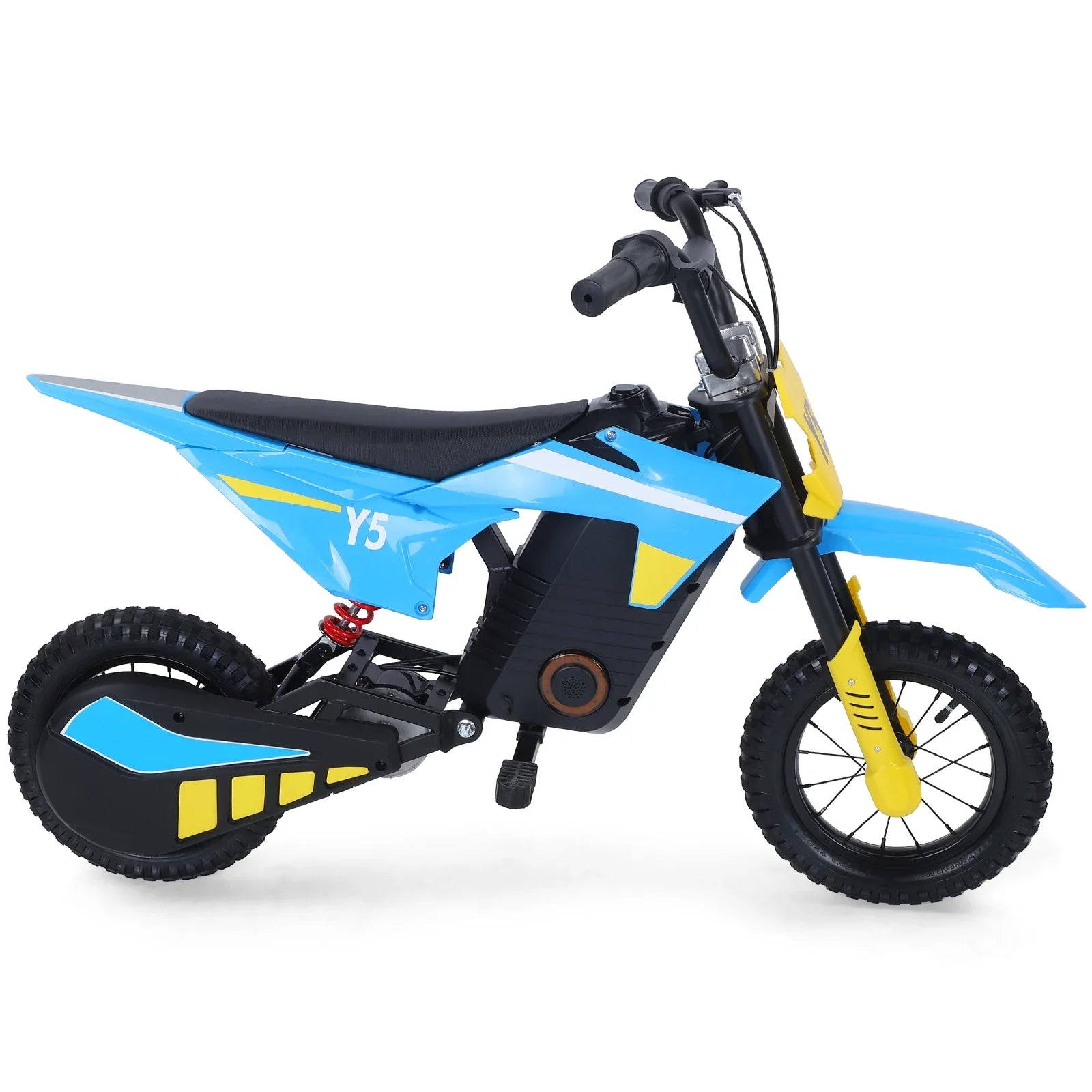 KTX-813971 Kids Mini Electric Motorcycle 250W 24V Off-Road Bike for Ages 3-8, Max Speed 23km/h, Lightweight Steel and ABS Design, Perfect for Outdoor Adventures