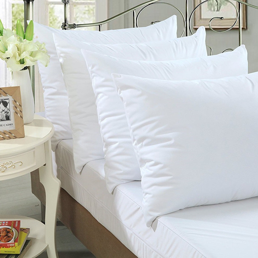 KTX-814547 Waterproof Knitted Cotton Pillowcase - 50x70CM & 48x74CM, 1 Pair