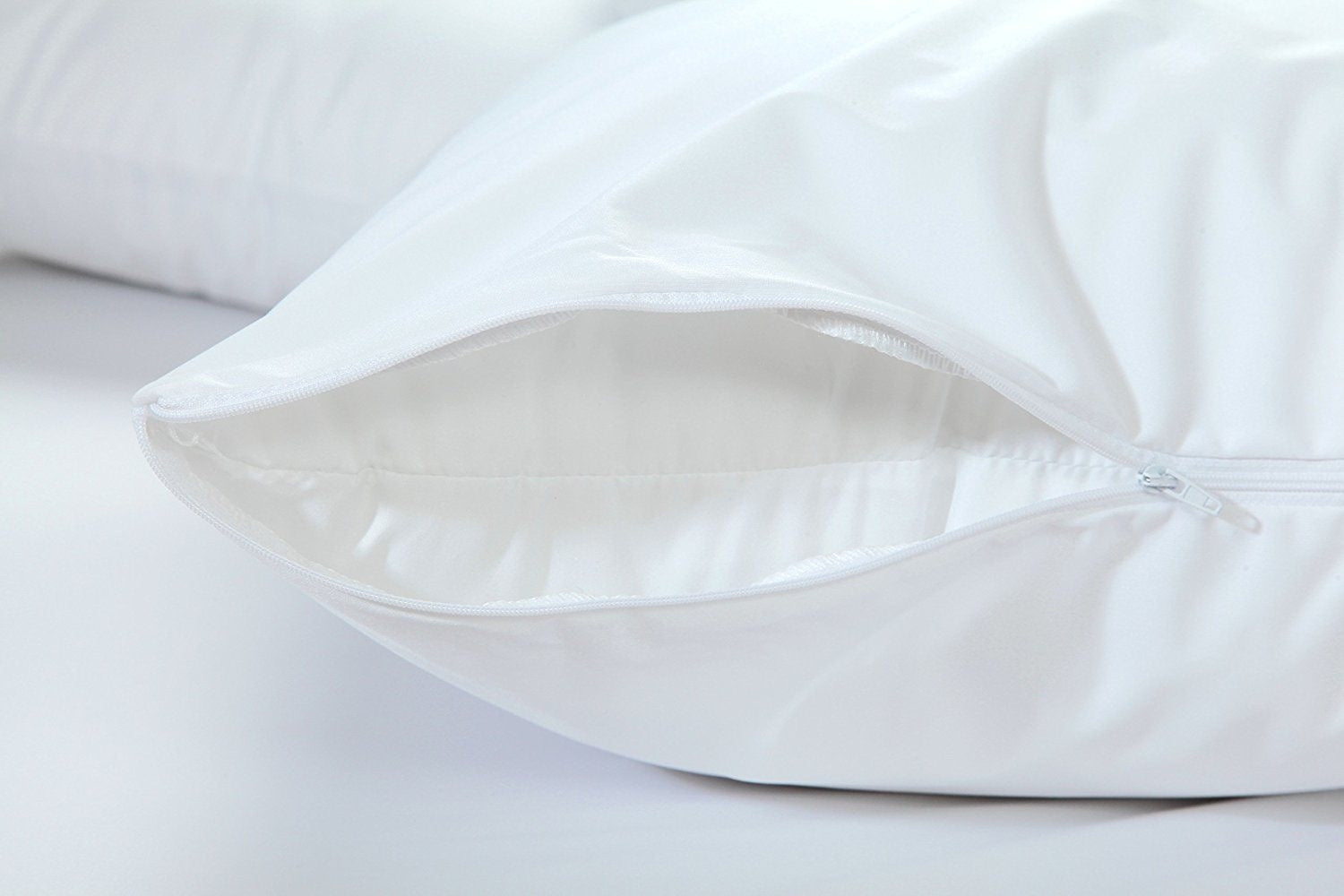 KTX-814547 Waterproof Knitted Cotton Pillowcase - 50x70CM & 48x74CM, 1 Pair