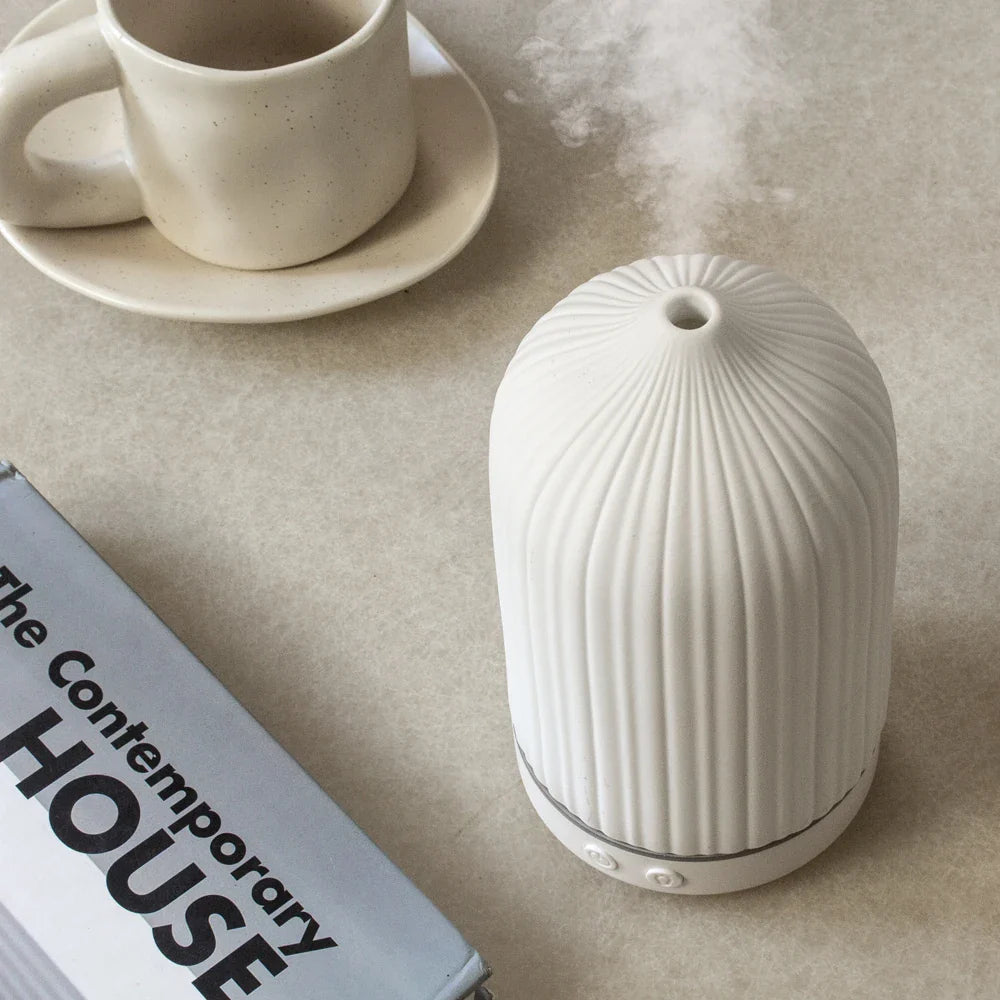 KTX-815891 Waterless Ceramic Essential Oil Diffuser with Auto Shut-Off Function