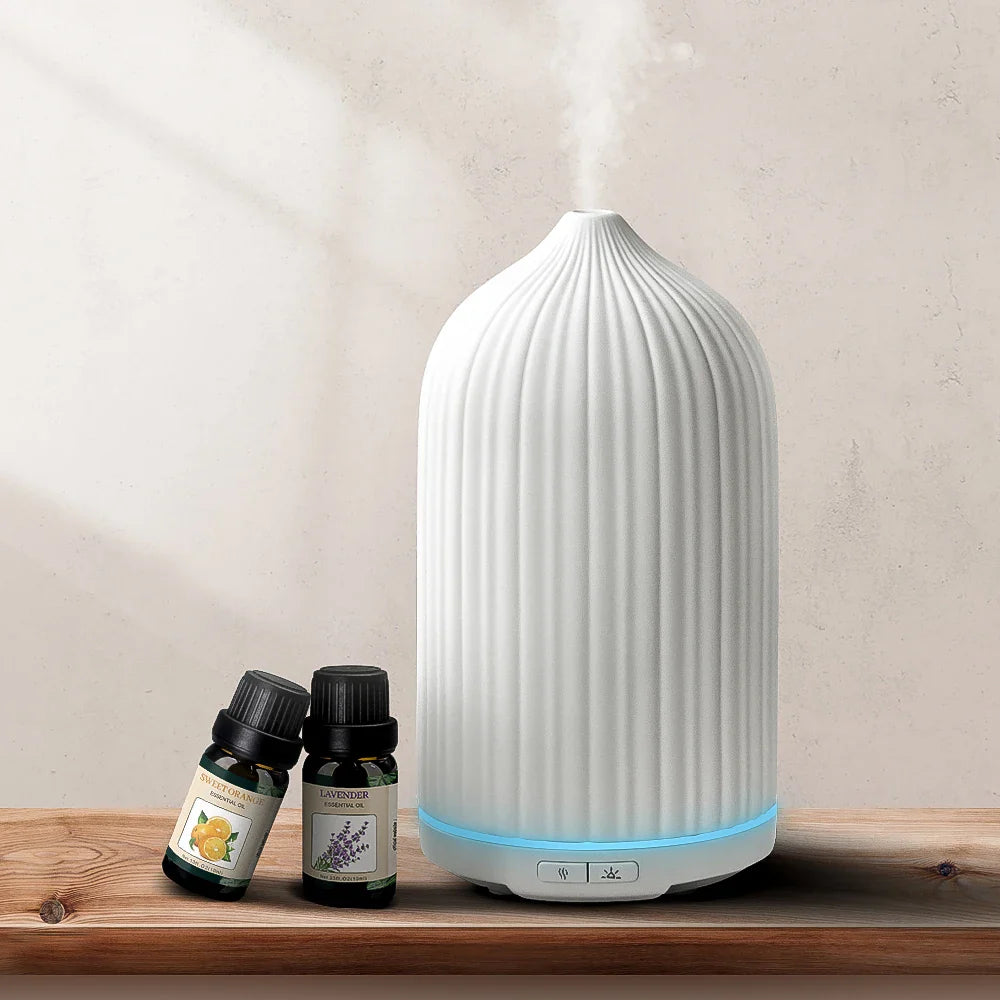 KTX-815891 Waterless Ceramic Essential Oil Diffuser with Auto Shut-Off Function