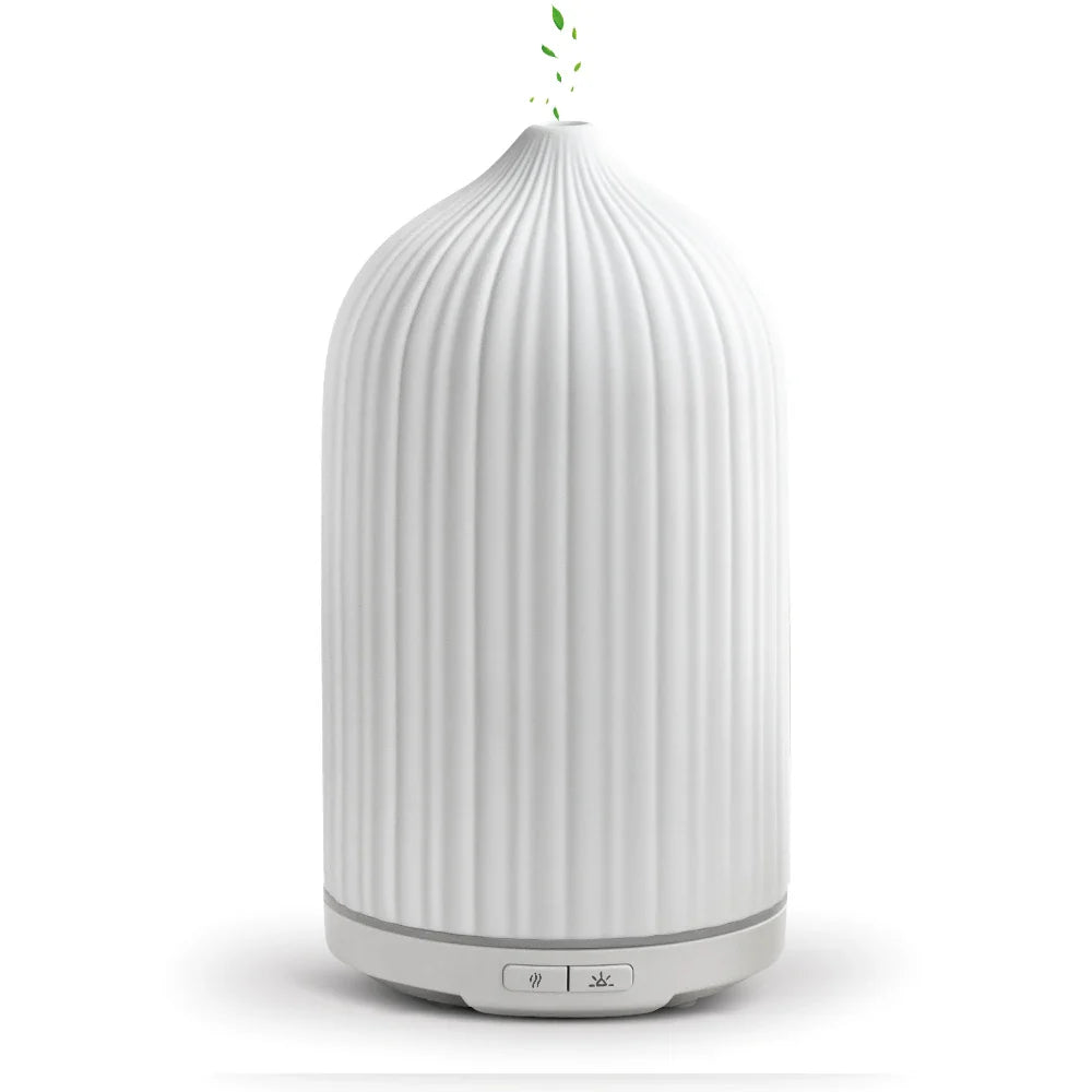 KTX-815891 Waterless Ceramic Essential Oil Diffuser with Auto Shut-Off Function