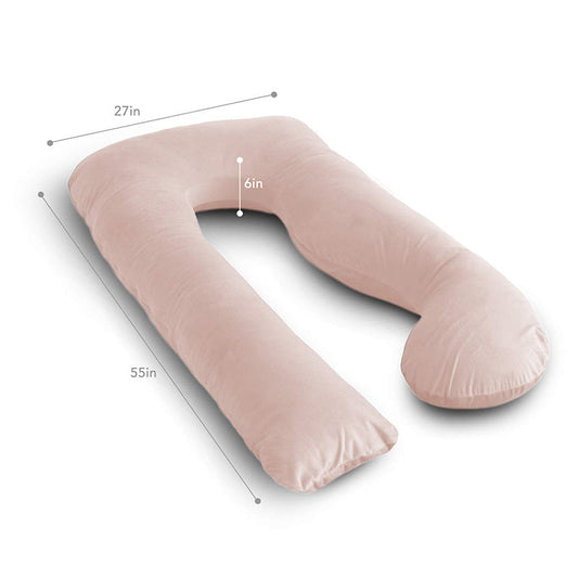 KTX-817683 Multifunctional Lumbar Support Pillow for Comfort in Side Sleeping and Breastfeeding