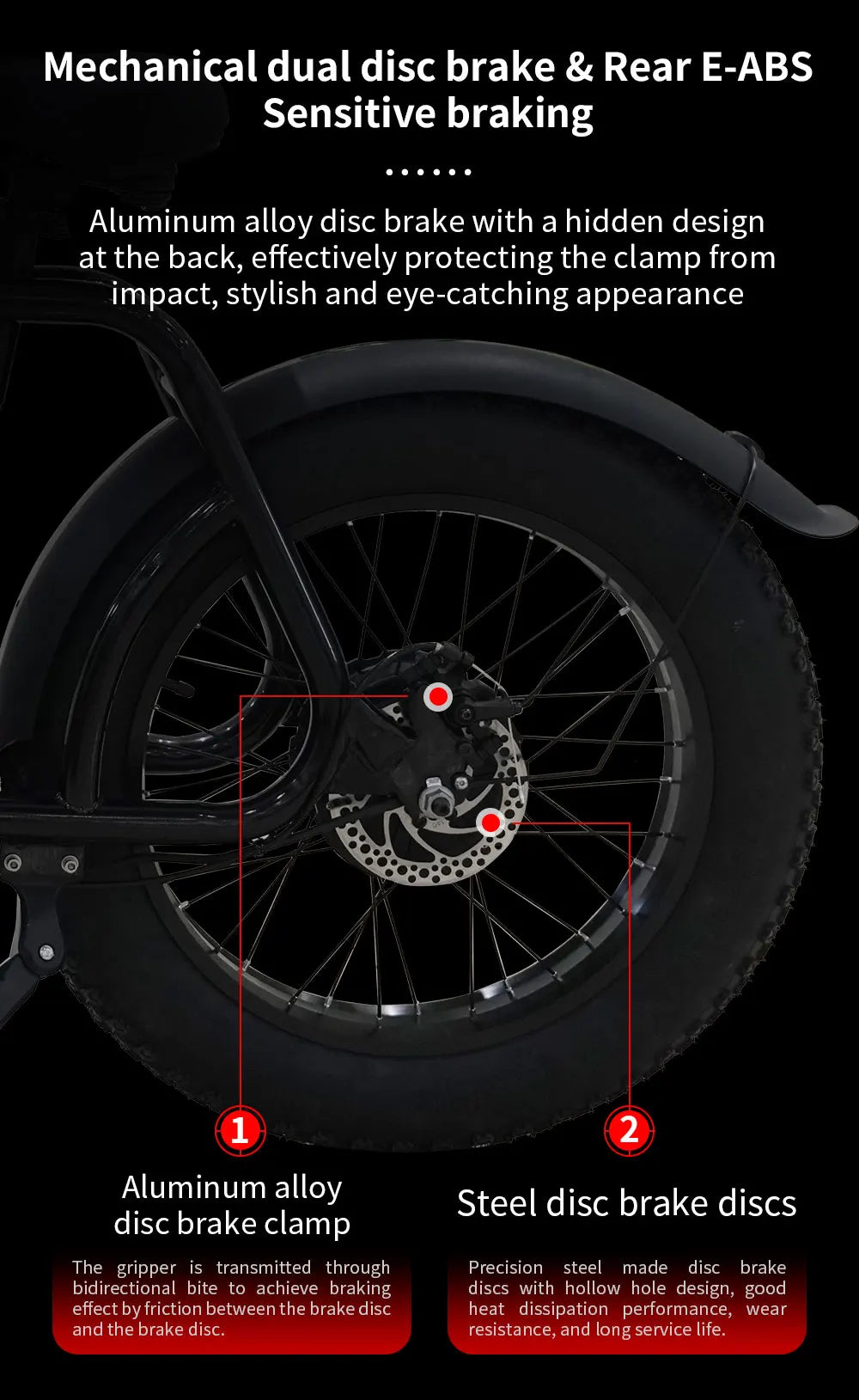 KTX-818195 20-Inch Fat Tire Electric Scooter with 50-60km Range, Rear Hub Motor, and Big Display for Adults and Teens