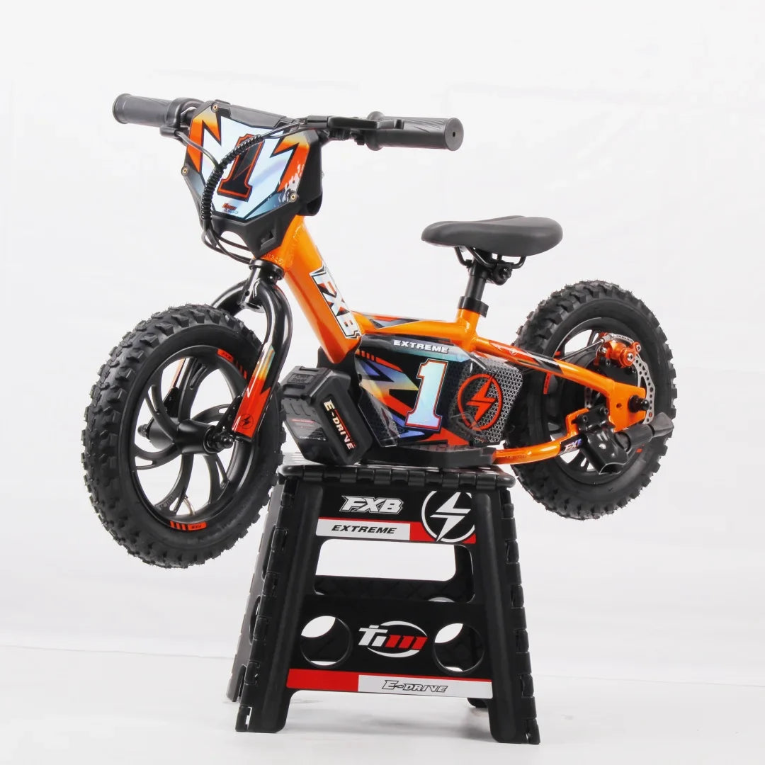 KTX-820563 12-Inch and 16-Inch Kid Electric Balance Bike, 36V with 2.5Ah & 5.0Ah Battery, High-Carbon Steel Fork, Aluminum Frame, 80kg Load Capacity