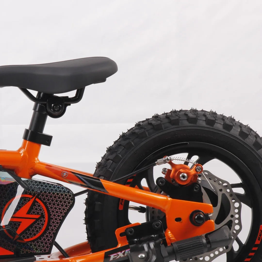 KTX-820563 12-Inch and 16-Inch Kid Electric Balance Bike, 36V with 2.5Ah & 5.0Ah Battery, High-Carbon Steel Fork, Aluminum Frame, 80kg Load Capacity