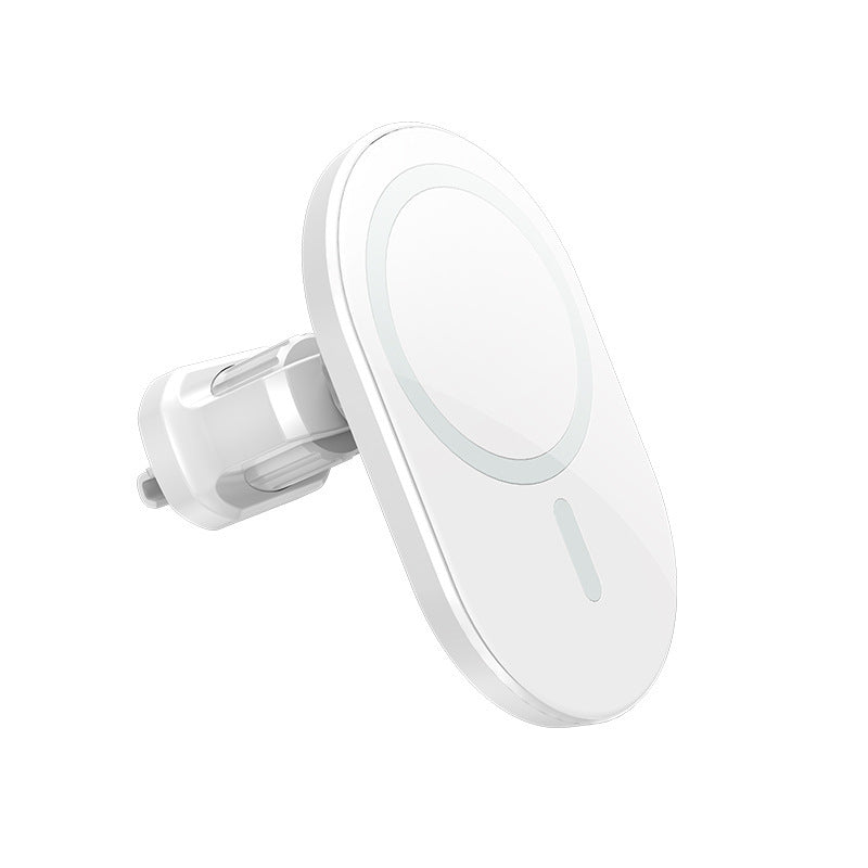 KTX-822355 15W Magnetic Wireless Charging Base Stand for Mobile Phones - Black or White