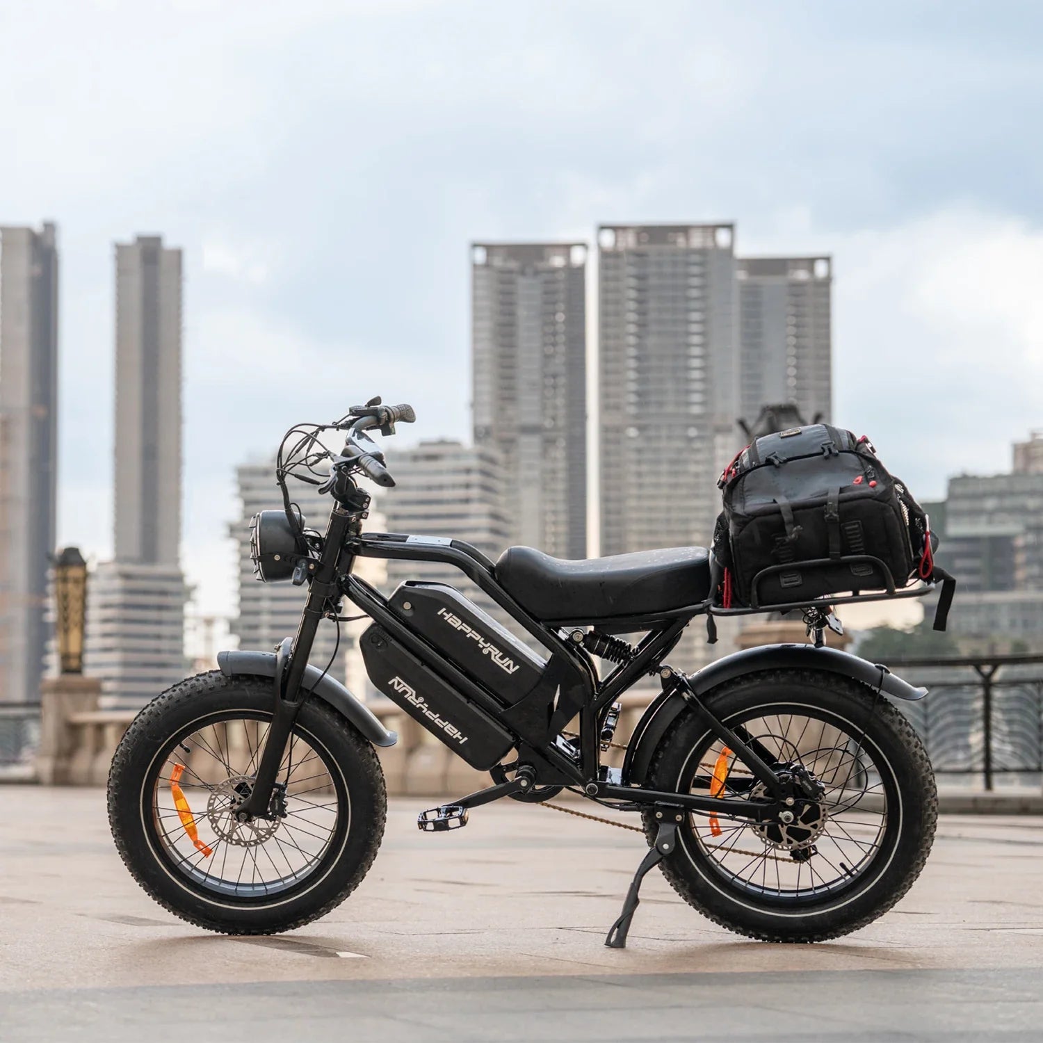 KTX-824531 Dual Battery Fast Electric Cargo Bike, 2000W, Max Speed 60km/h, 48V System