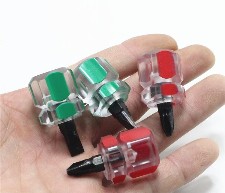 KTX-825427 Compact Mini Screwdriver for Precision Tasks - 6mm Diameter, 37mm Length, Single Use