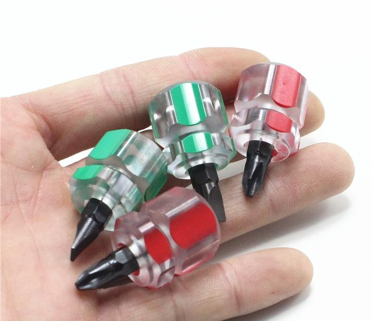 KTX-825427 Compact Mini Screwdriver for Precision Tasks - 6mm Diameter, 37mm Length, Single Use