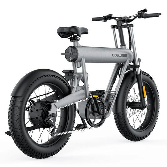 KTX-826451 20" Fat Tire Electric Bike with 1000W/1500W Rear Hub Motor and 20Ah Lithium Battery