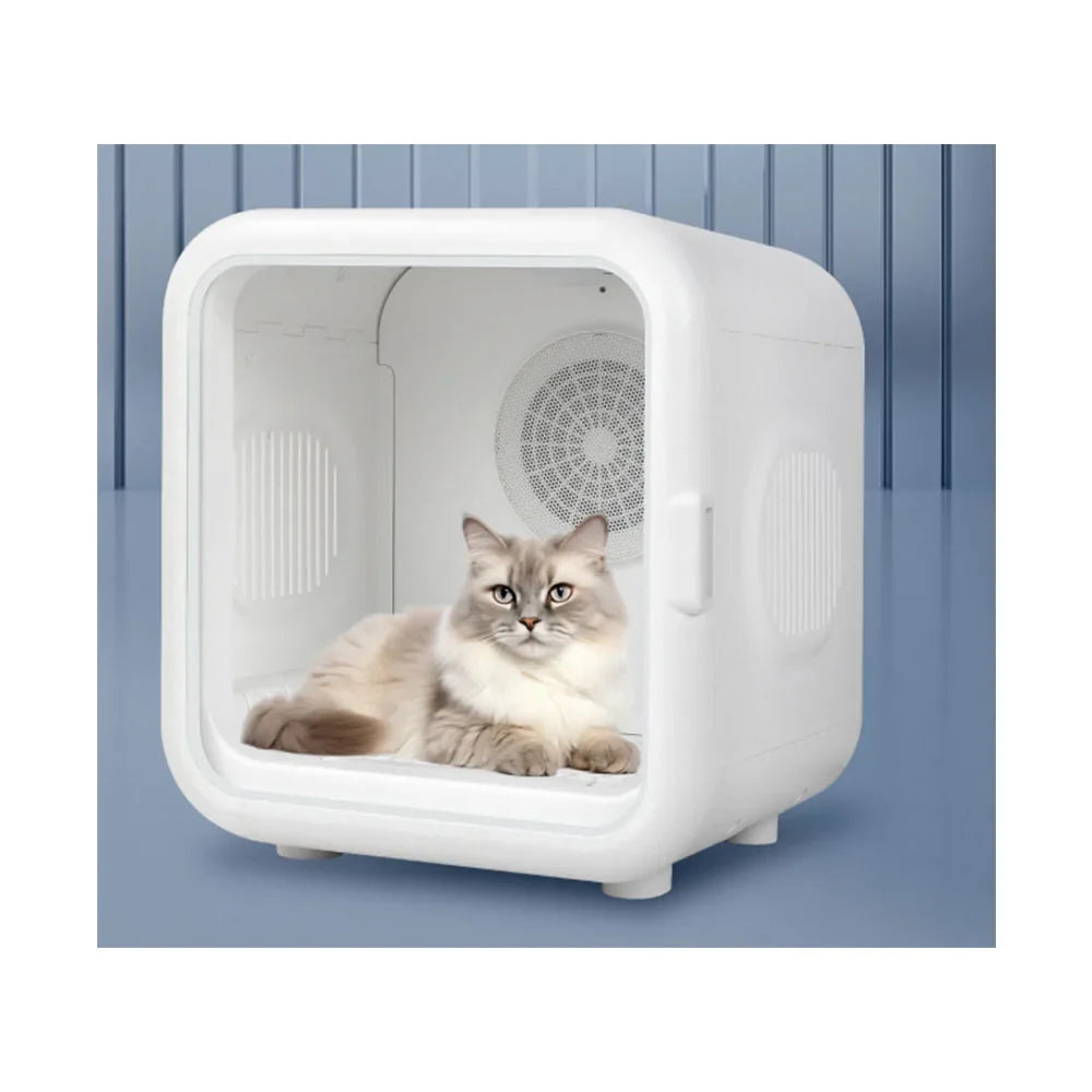 KTX-827155 Smart Temperature Control Pet Dryer for Small Dogs and Cats - Indoor Drying Box, Eco-Friendly, Quiet Operation
