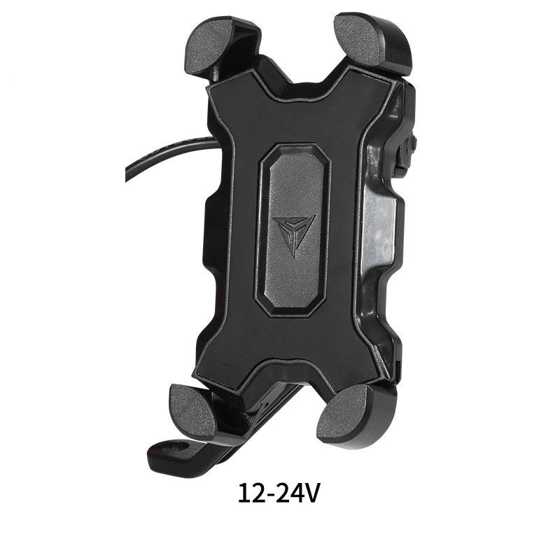 KTX-828115 Universal Rechargeable Bicycle Mobile Phone Holder for Handles and Mirrors