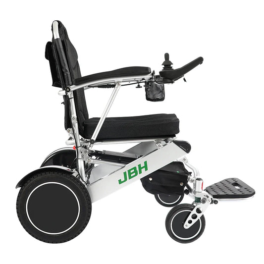 KTX-829075 Portable 500W Folding Electric Wheelchair - Lightweight, Aluminum Alloy Frame, 120kg Capacity, 20km Driving Range