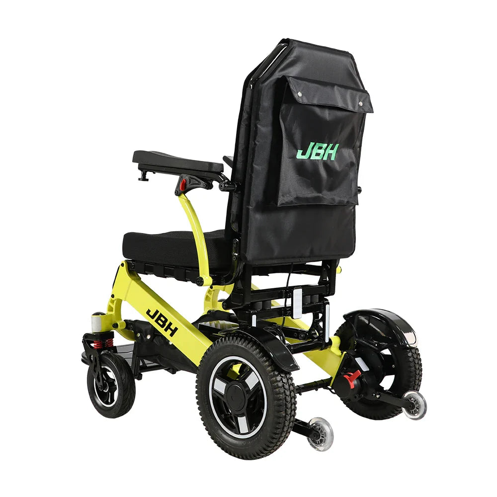 KTX-830227 Heavy-Duty Folding Electric Wheelchair D39 with Aluminum Alloy Frame, 300KG Load Capacity, 35-40KM Range