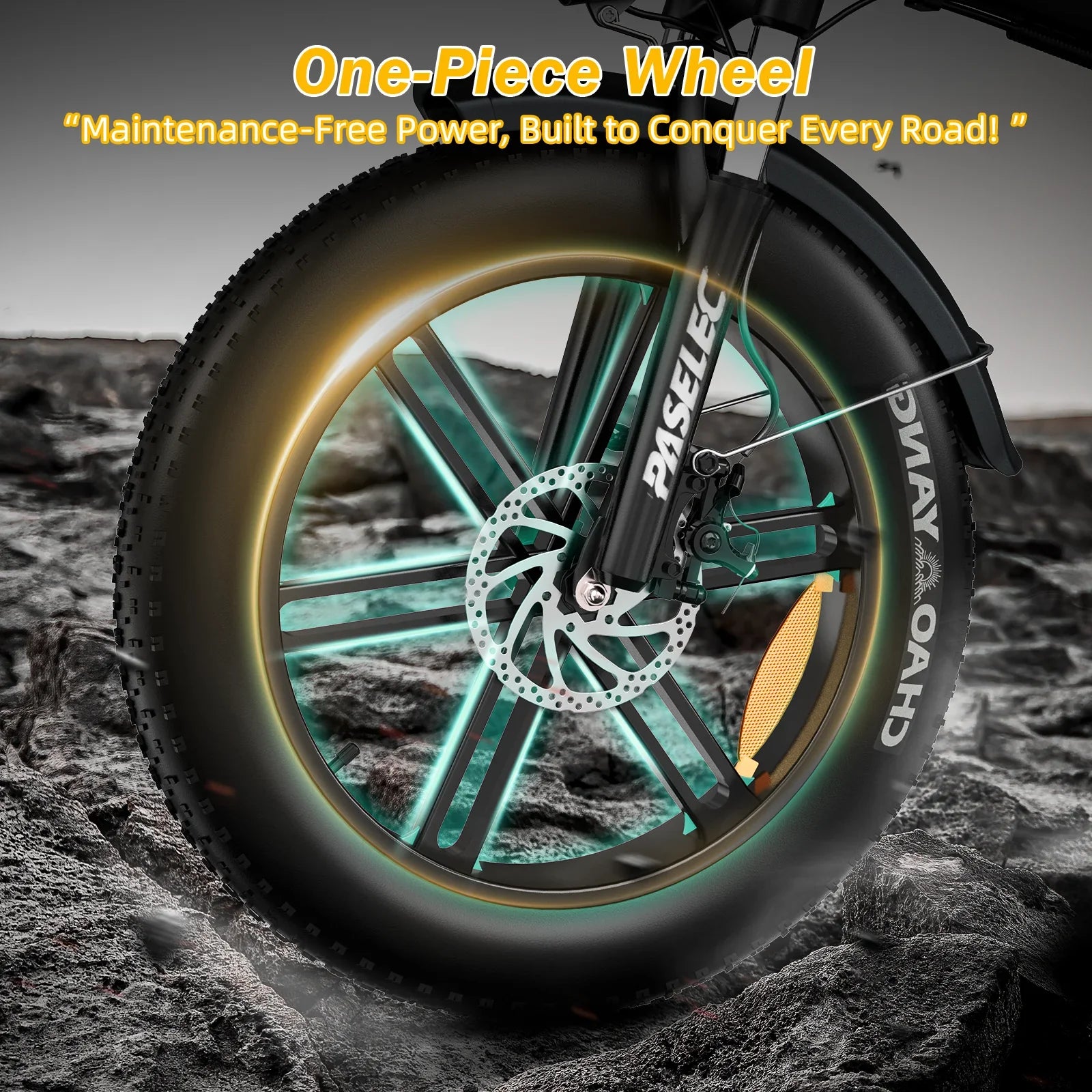 KTX-830675 Folding Electric Bicycle 48V 750W 20" Dual Suspension Cruiser with Disc Brakes - Army Green or Black