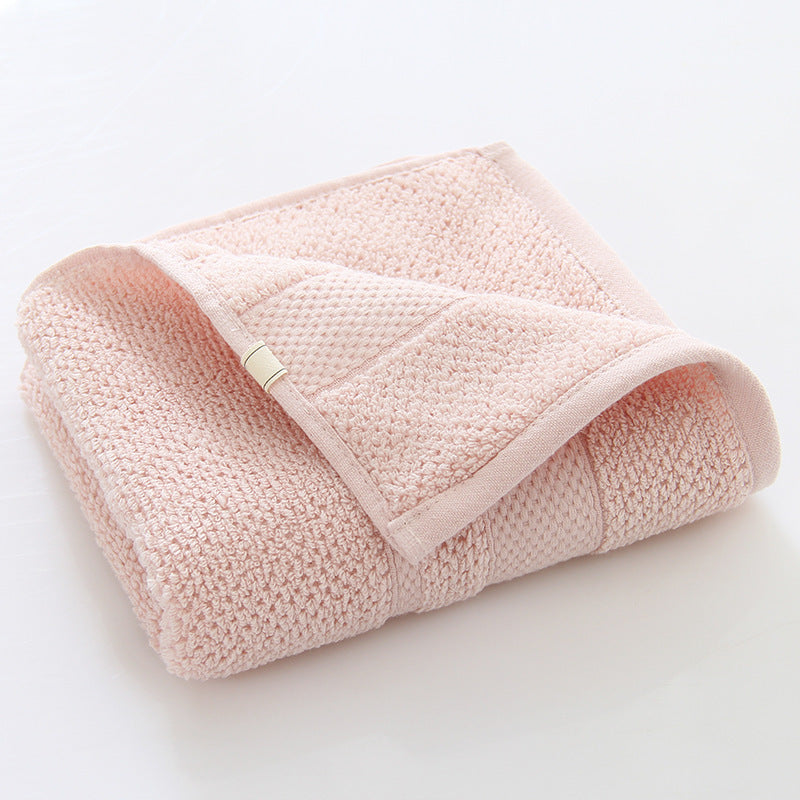 KTX-830931 Thick Cotton Embroidered Towel - 35x75 cm, Soft and Highly Absorbent, Available in Multiple Colors