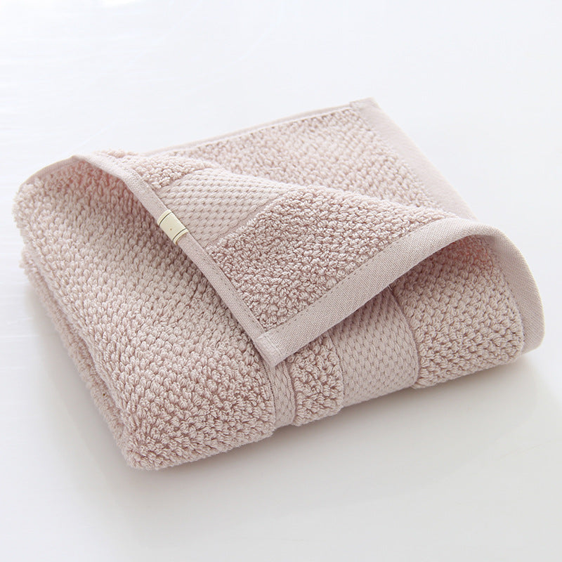 KTX-830931 Thick Cotton Embroidered Towel - 35x75 cm, Soft and Highly Absorbent, Available in Multiple Colors
