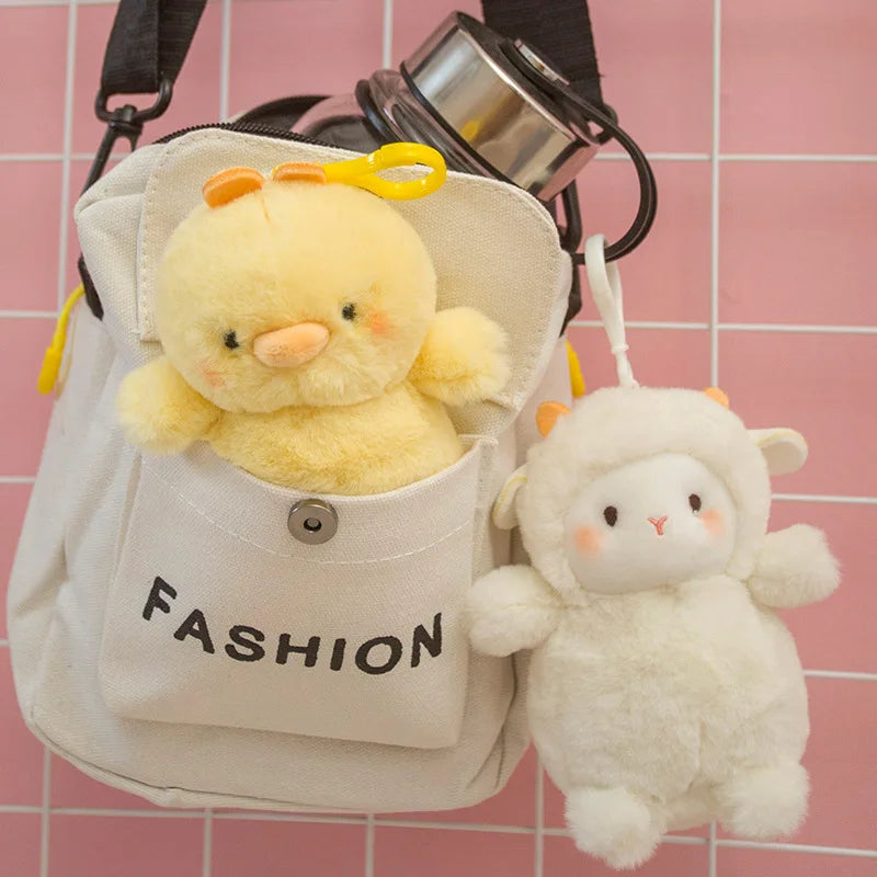 KTX-831187 Custom Soft Plush Little Yellow Duck Stuffed Animal, Adorable Baby Toy for All Ages, 11CM-30CM