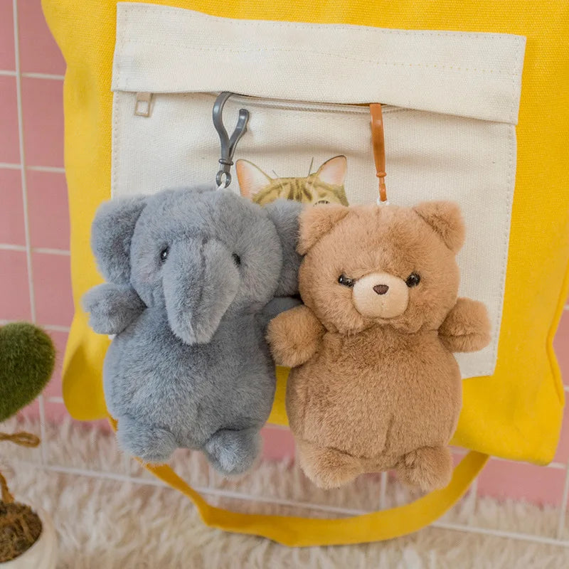 KTX-831187 Custom Soft Plush Little Yellow Duck Stuffed Animal, Adorable Baby Toy for All Ages, 11CM-30CM