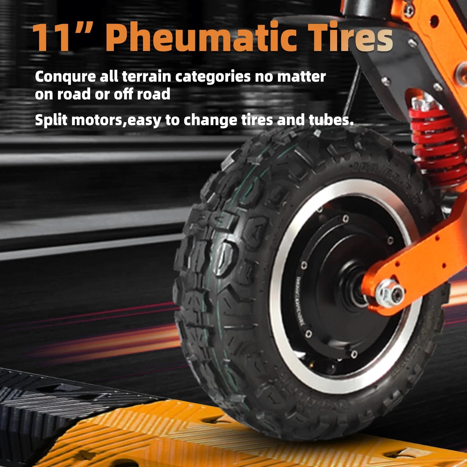 KTX-831379 ZonDoo ZO01 PLUS 60V Dual Motor Electric Scooter with 90km/h Speed, 80-95km Range, 11-Inch Off-Road Tires