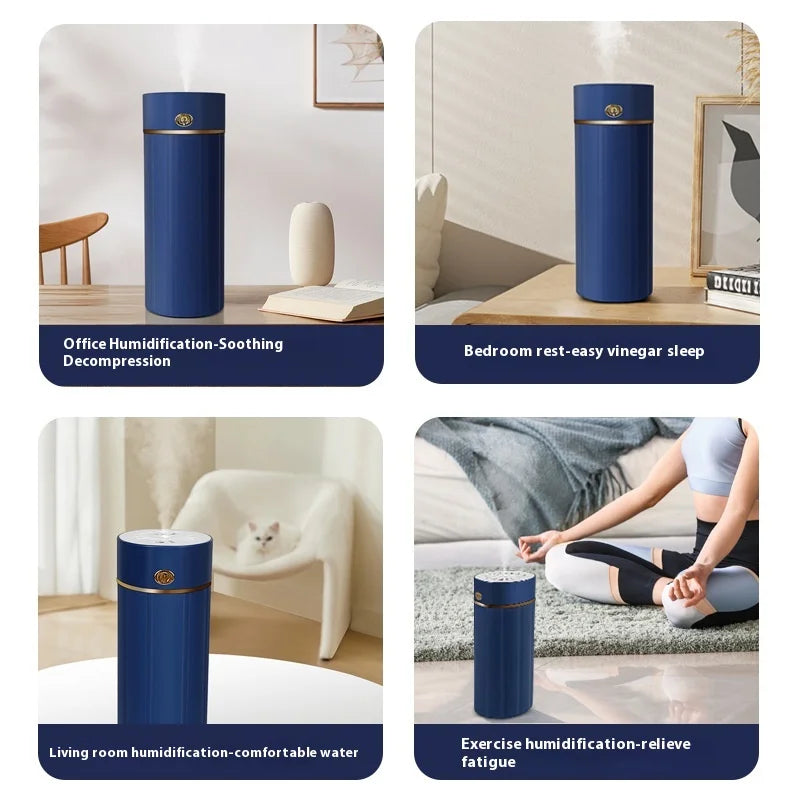 KTX-832851 Portable USB Ultrasonic Humidifier with Colourful Night Light and High Mist Output for Home and Office Use