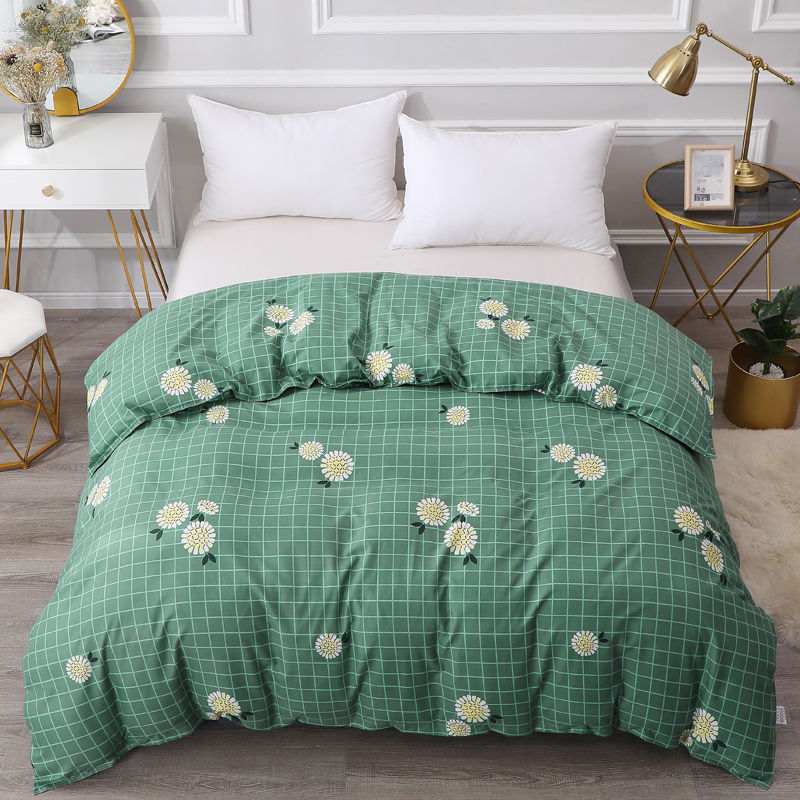 KTX-835795 Student Dormitory Skin-Friendly Brushed Quilt Cover in Various Elegant Patterns and Sizes