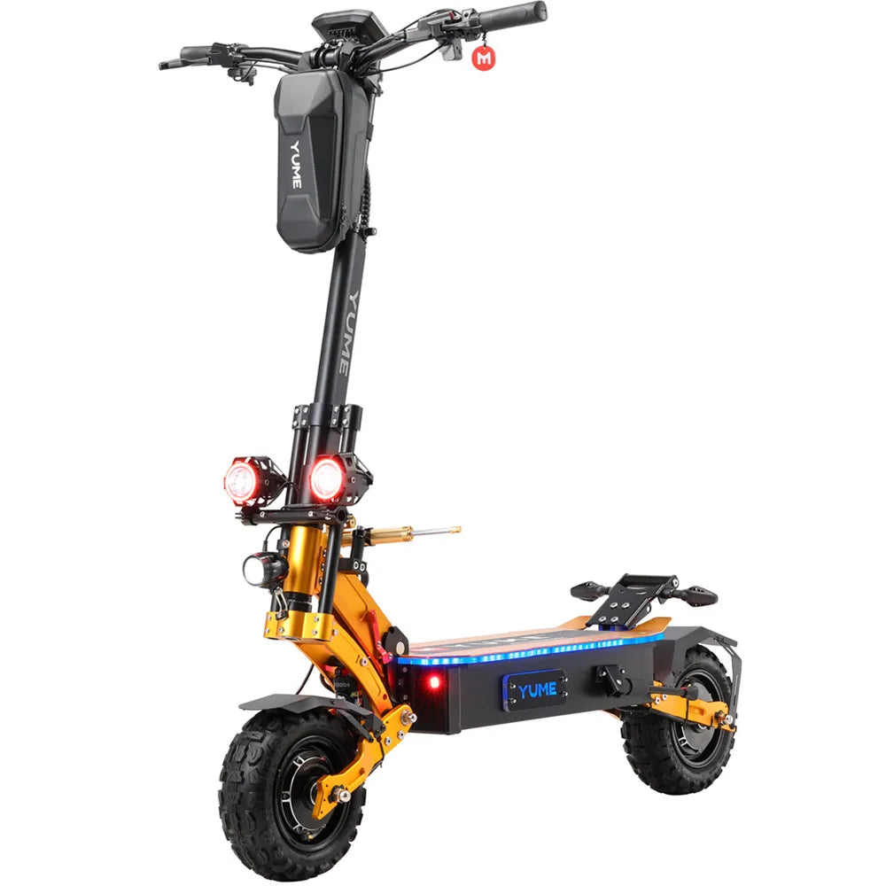 KTX-836307 YUME X11+ 60V Electric Folding Scooter - 25/45 km/h Speed, 96 km Range, Waterproof, Full Suspension