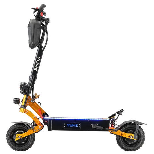 KTX-836307 YUME X11+ 60V Electric Folding Scooter - 25/45 km/h Speed, 96 km Range, Waterproof, Full Suspension