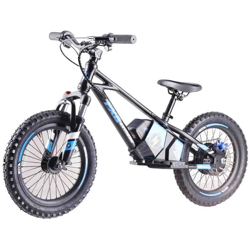 KTX-837523 16 Inch 36V Electric Balance Bike with Brushless Hub Motor and Lithium Battery, Max Speed 50 Km/h