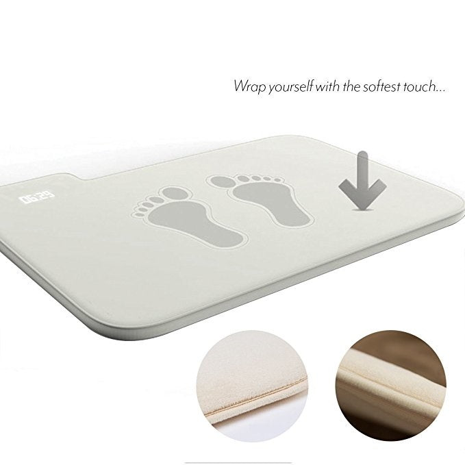 KTX-840403 Smart Alarm Clock with Memory Foam Mat for Effective Wake-Up and Time Display