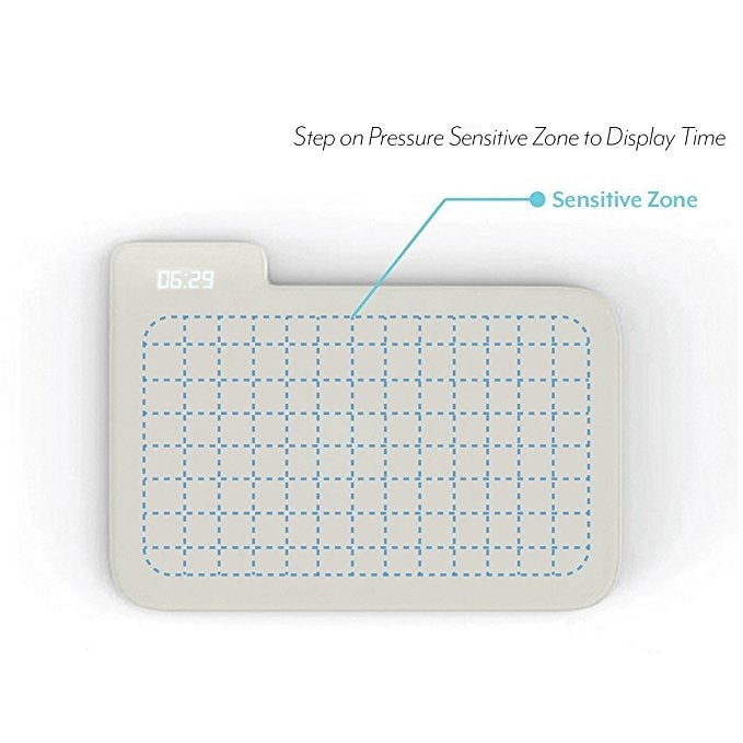 KTX-840403 Smart Alarm Clock with Memory Foam Mat for Effective Wake-Up and Time Display