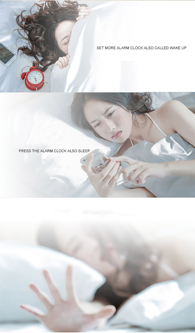 KTX-840403 Smart Alarm Clock with Memory Foam Mat for Effective Wake-Up and Time Display