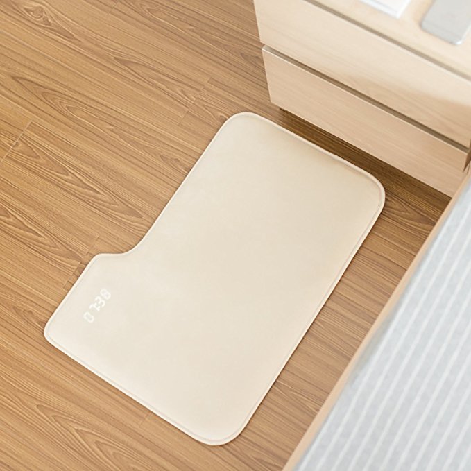 KTX-840403 Smart Alarm Clock with Memory Foam Mat for Effective Wake-Up and Time Display