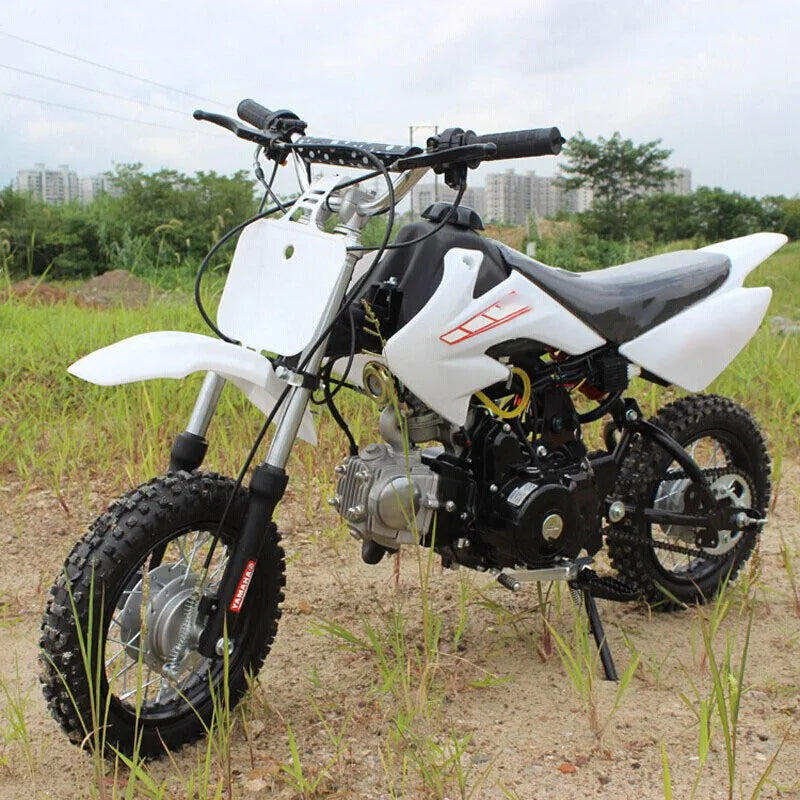 KTX-845587 110cc 125cc 150cc Mini Dirt Bike for Off-Road Riding - 4-Stroke Engine with Front and Rear Disc Brakes
