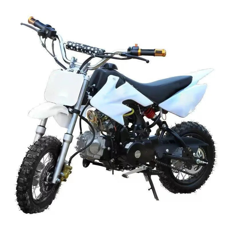 KTX-845587 110cc 125cc 150cc Mini Dirt Bike for Off-Road Riding - 4-Stroke Engine with Front and Rear Disc Brakes