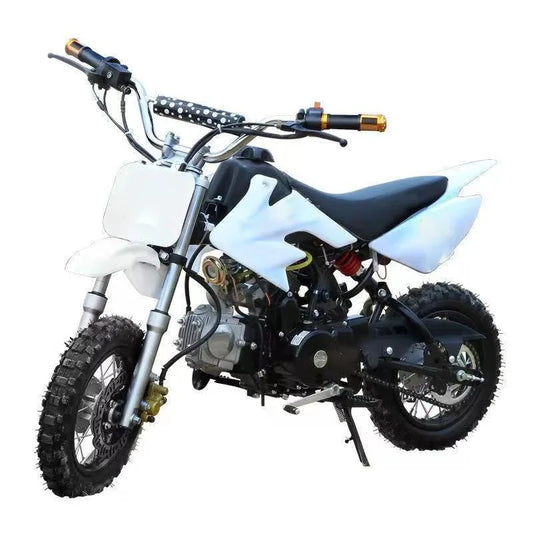 KTX-845587 110cc 125cc 150cc Mini Dirt Bike for Off-Road Riding - 4-Stroke Engine with Front and Rear Disc Brakes