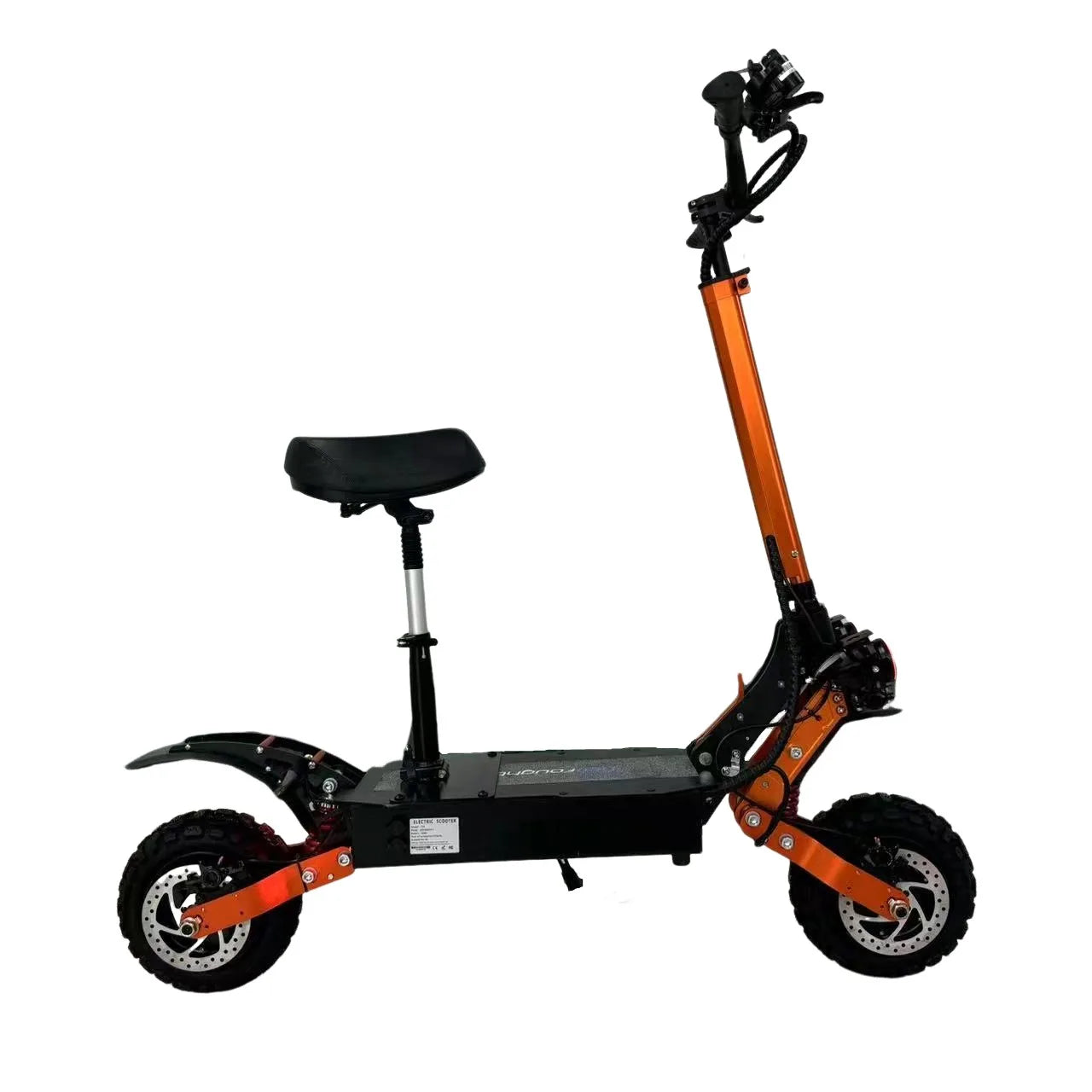 KTX-846035 60V 6000W Dual Motor Folding Electric Scooter with 30Ah Battery, 80km Range & 11-inch Off-Road Tires