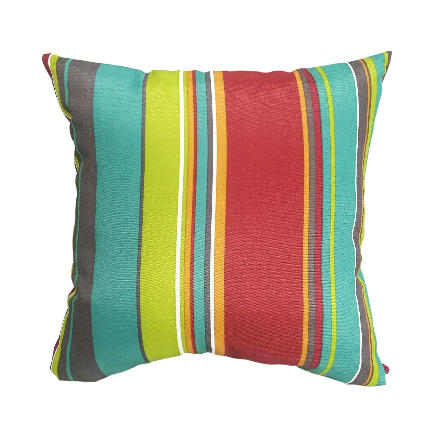 KTX-846995 Striped Ethnic Style Throw Pillow with PP Cotton Filling, 45x45cm