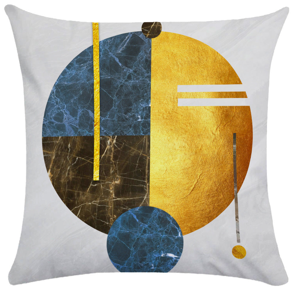 KTX-848147 Geometric Abstract Throw Pillows for Office and Home Furniture - Ultra-flexible Sizes Available